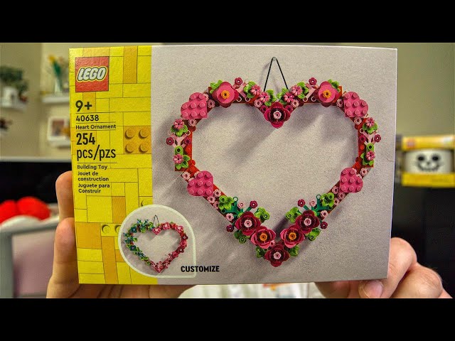 LEGO - Heart Ornament 40638 (2023) Review 