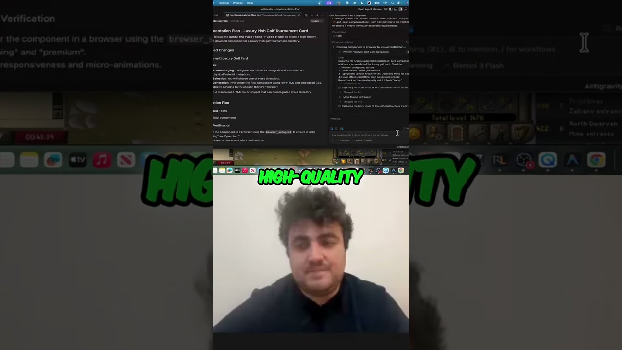 This AI Builds INSANE Websites in Seconds (Free) 🤯 #shorts