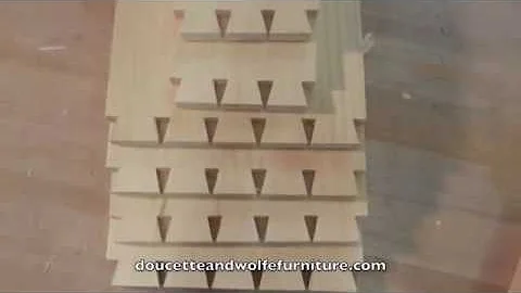 Queen Anne Lowboy Dressing Table Building Process ...