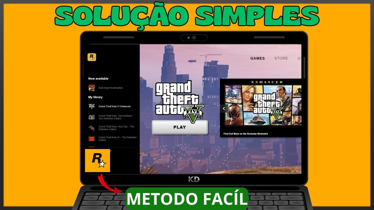 Corrigir Rockstar Games Launcher - Não Abre/Não Inicia