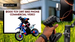 $1000 Dirt Bike Phone Outdoor Commercial #rc #dirtbikeriding 