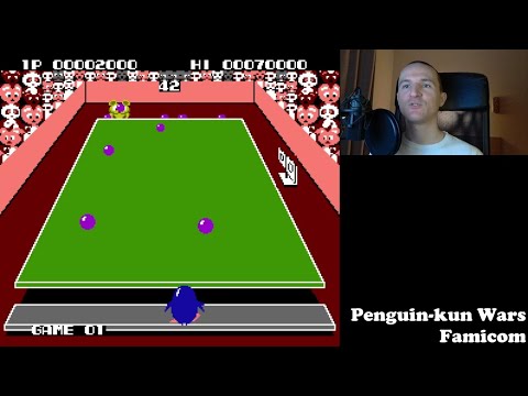 Penguin-kun Wars. Famicom. Геймплей
