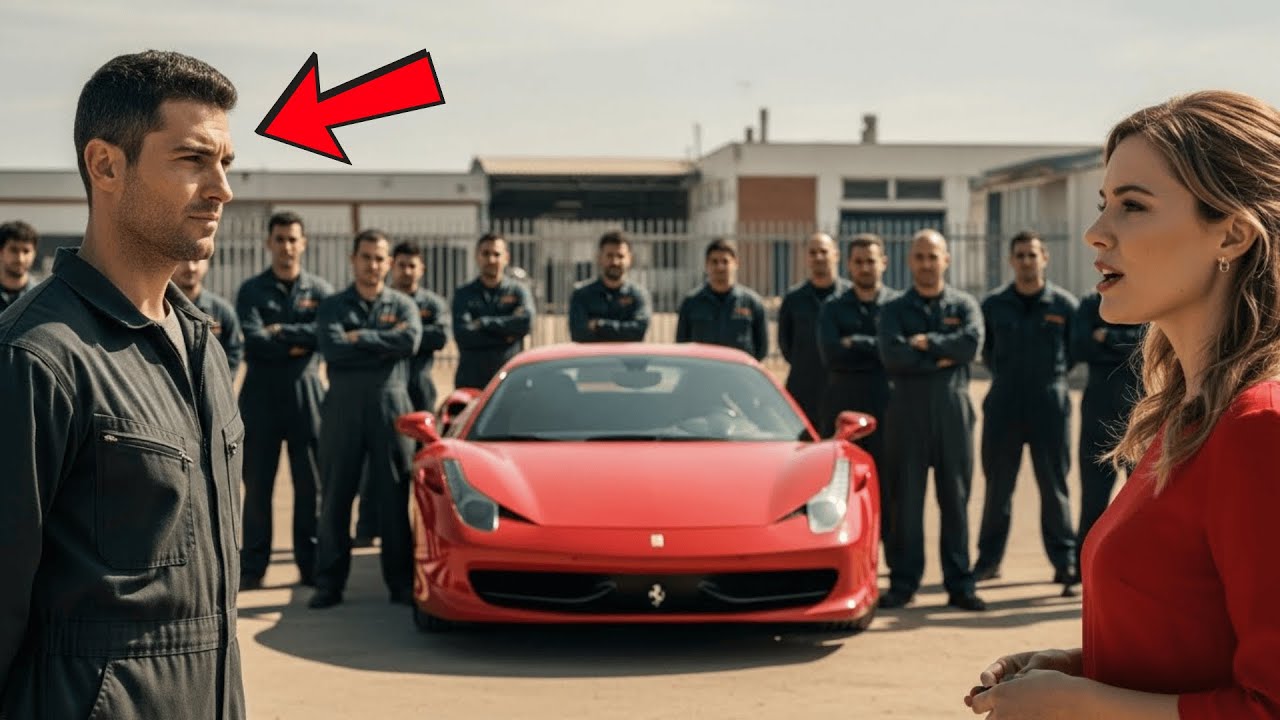Me llamaron “el mecánico de los pobres” a la cara, con el Ferrari más caro de España aparcado frente a mi taller y veinte de mis colegas mirándome en silencio. La heredera de un imperio automotriz...