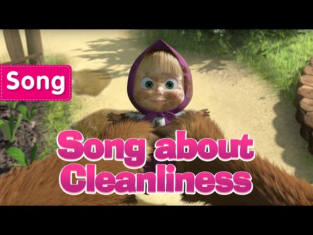 Masha and The Bear - Song about Cleanliness (Laundry Day) class=