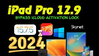 iPad Pro 12 9 Bypass iCloud iOS 16.7.5  iPad Pro A1584 iCloud iD bypass iOS 17.3 With Skynettool