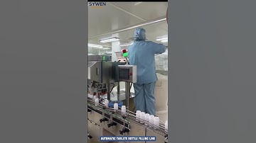 Automatic Tablet Counting & Bottle Filling Line #Tablets #Vitamins #CapsuleFillingMachine