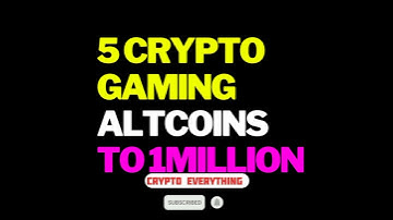 3 NEW TOP GAMING CRYPTO METAVERSE ALTCOINS TO $1M - DECEMBER 100X COIN