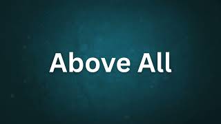 Celebrity Above All - Instrumental Piano with Lyrics Profile