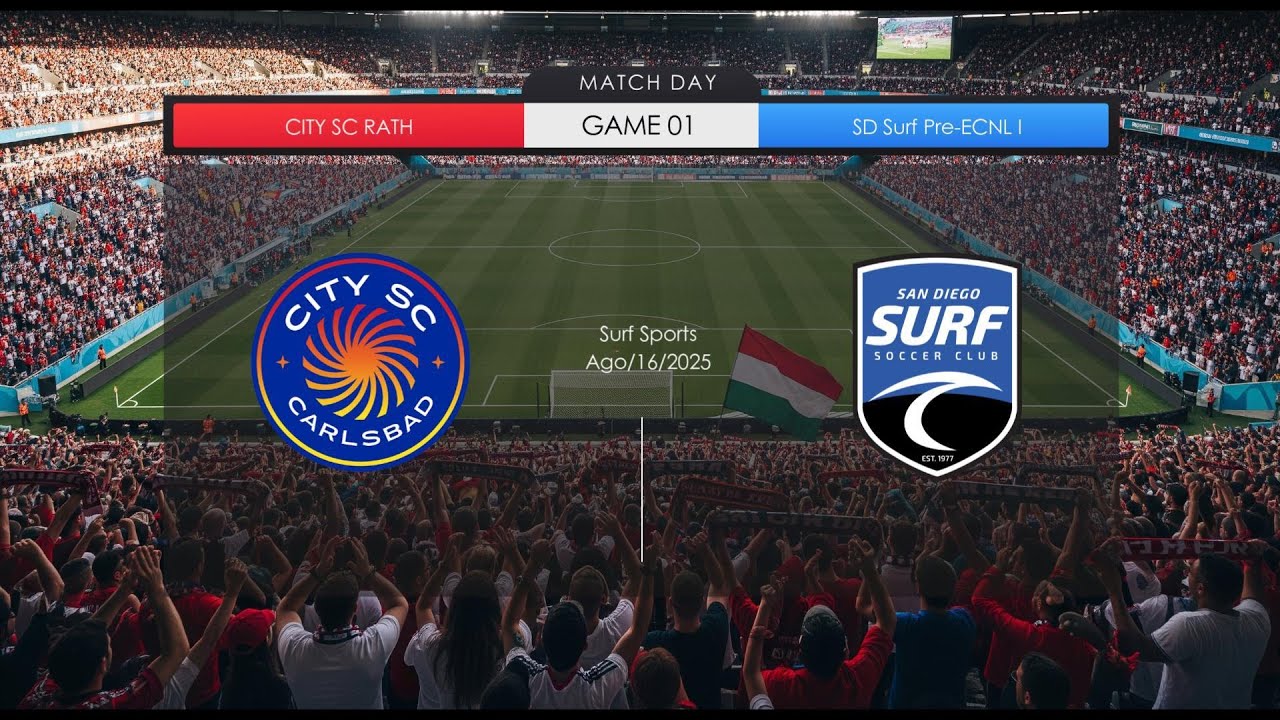 SD Premier - Game 01 - City Rath vs SD Surf Pre-ECNL I - YouTube