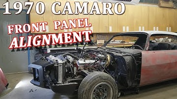 1970 CAMARO - Fitting Front Sheet Metal
