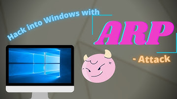 Hack into Windows With ARP Spoof Attack||ARP spoof attacks the windows machine||Coder-K||CEH||MITM||