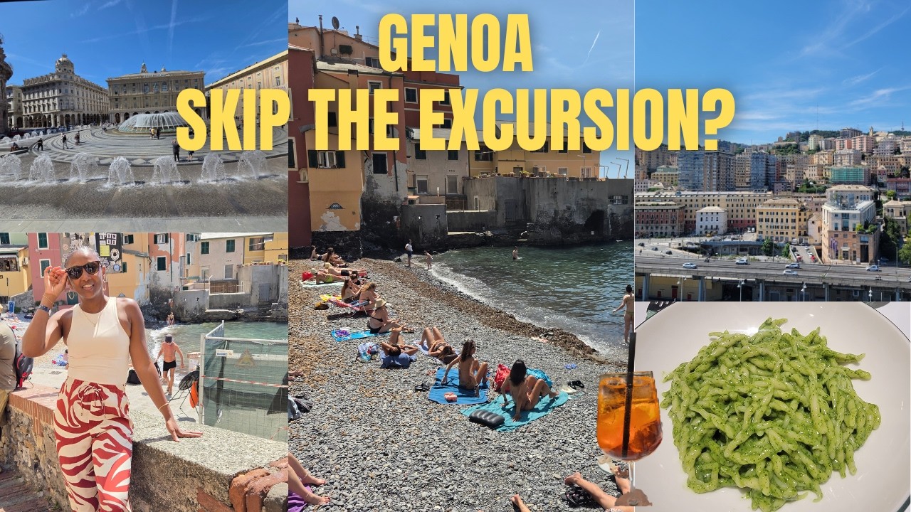 We Skipped the Cruise Excursion in Genoa... Was It Worth It? 🇮🇹