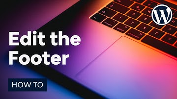 How to Edit the Footer in WordPress
