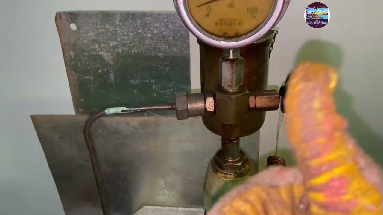 Auxiliary Engine Fuel Injector Pressure Test/Calibrate YouTube