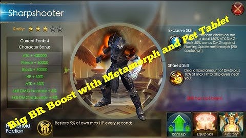 Legacy of Discord : Boosting BR - Activating Metamorphs & Pet Tablet