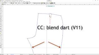 StyleCAD PDS V11 - Dart Blending