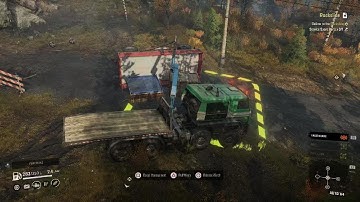 [SnowRunner] Unconventional Cargo Unloading