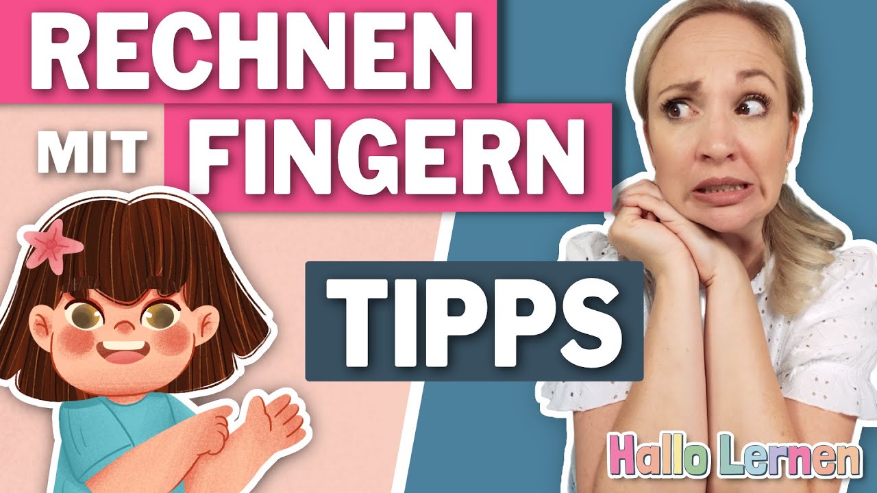 Achtung, wenn dein Kind mit Fingern rechnet