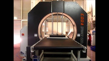 Spinner 1500 & BN 1500 Stretch Wrapping Machine with Air Bubble Film Unit