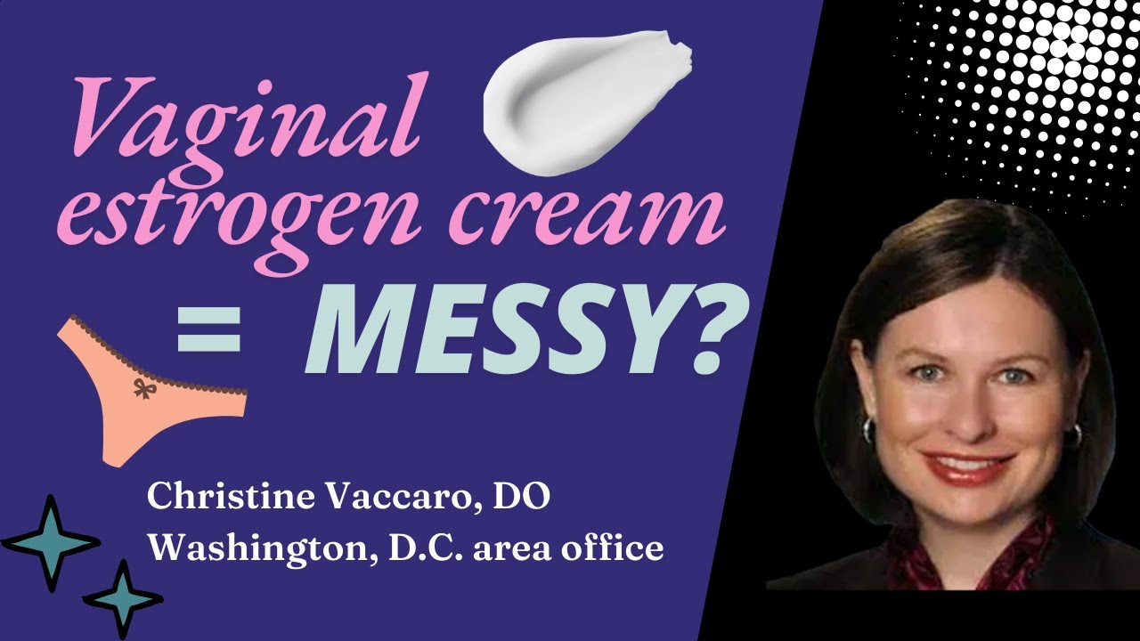 Как сделать вагинальный крем с эстрадиолом МЕНЕЕ ГРЯЗНЫМ!