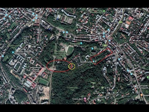 Будівництво в парках і на цвинтарях Львова