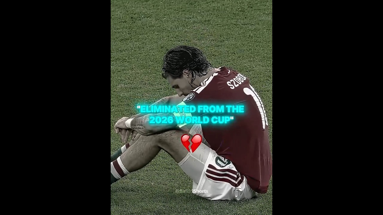 Szoboszlai Couldn't Save Hungary 💔