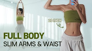 5 MIN MORNING WORKOUT l Weight Loss & Slim Body l Beginners Friendly (All Standing & No Jumping)