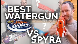Best Water Gun 2024 | 2020s Spyra Vs 1990s Supersoaker
