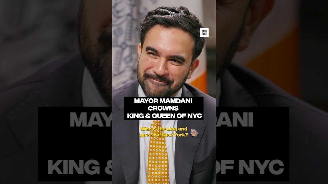 Mayor Mamdani crows the king and queen of New York #360WithJillian