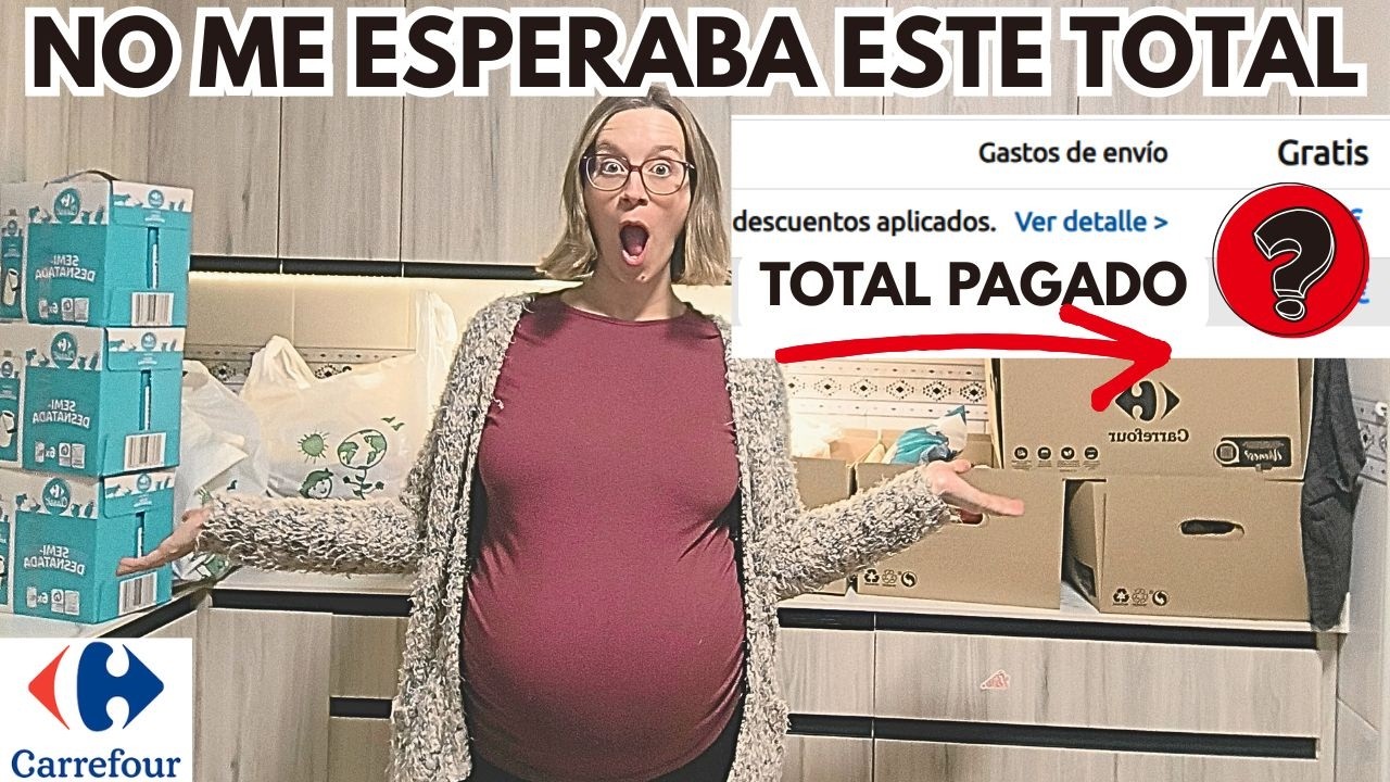 COMPRA GRANDE en Carrefour💵Despensa Llena Antes de que Nazca el Bebé