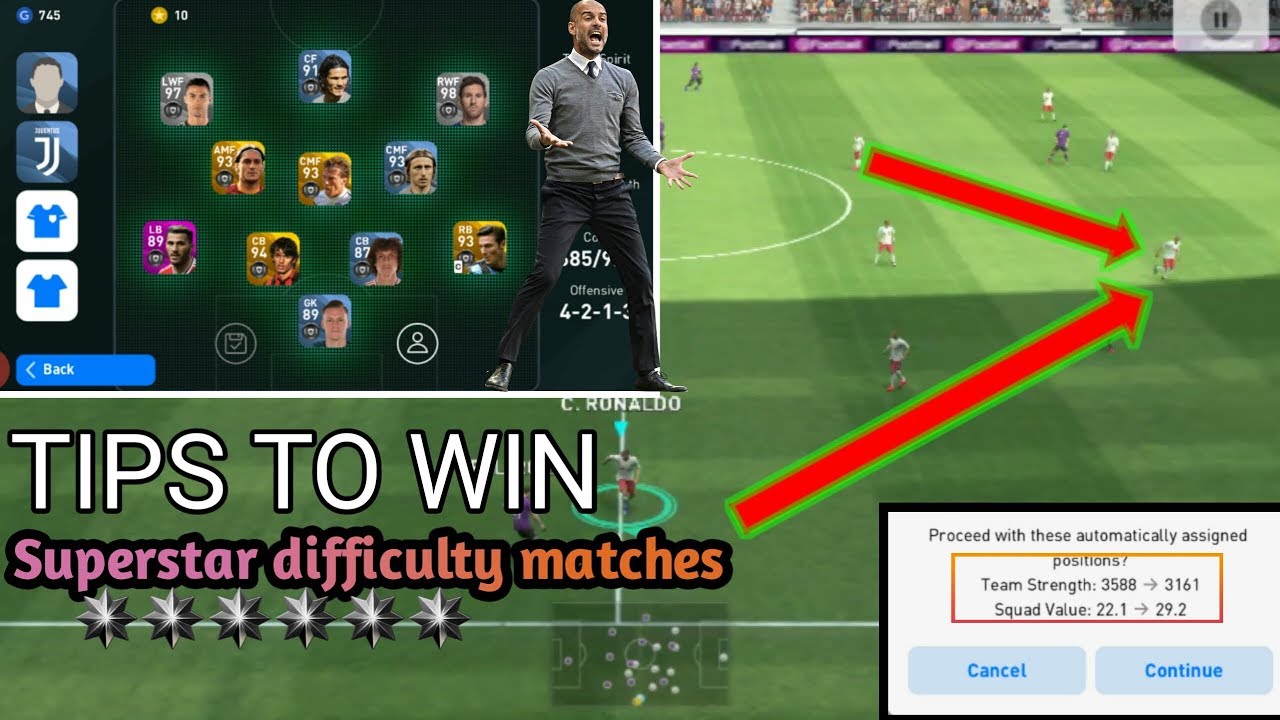 How to win Superstar difficulty matches in PES 2020 Mobile