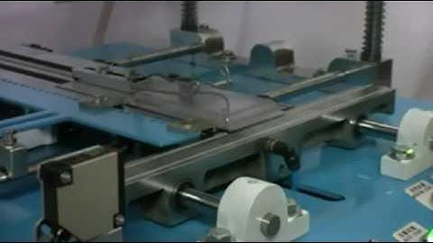 Blister folding machine, three sides blister edge folding machine