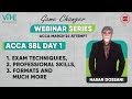 Exam techniquies professional skills formats and much more  acca sbl  day 1