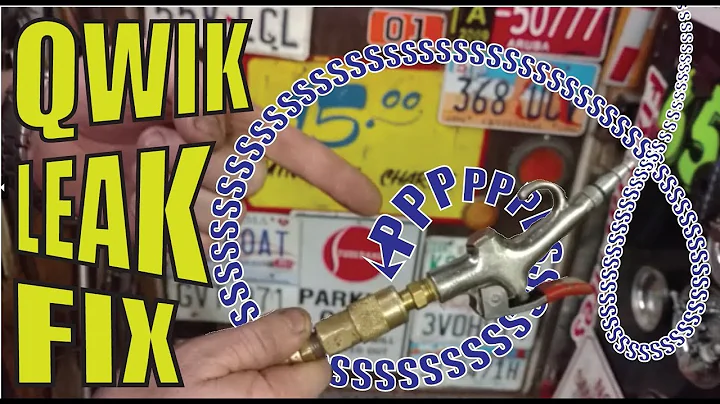 Leaking air couplers fixed in seconds