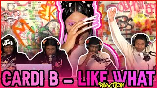 Cardi B - Like What (Freestyle) [Official Music Video] | Reaction