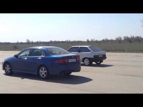 ВАЗ Дросселя Yamaha R1 vs Honda Accord Type-S Кривой Рог