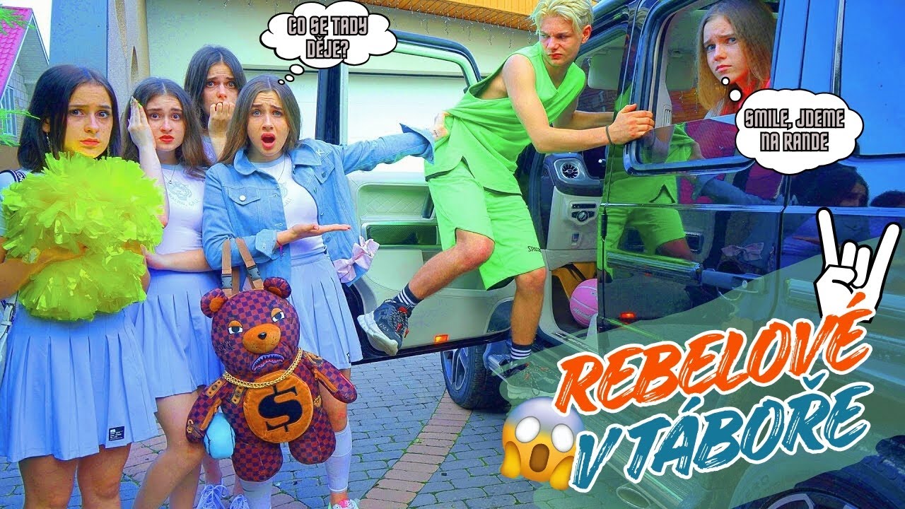 LÁSKA TEENAGERŮ ❤️ Jak rebelové obsadili tábor a rozjeli párty? Trapné momenty s Dianou a kámoši