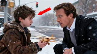 A Billionaire Found a Homeless Boy Holding His Late Son's Toy... Then He Broke Down...