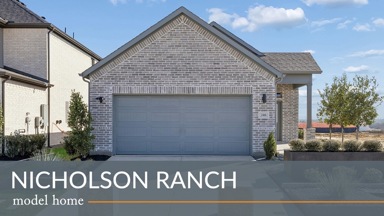 Nicholson Ranch Model Home | Cedar Floor Plan | Lavon, TX | Trophy Signature Homes