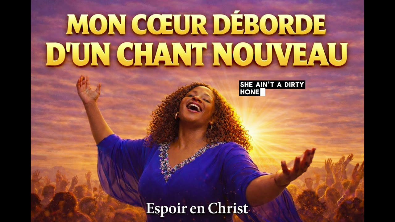 MON CŒUR DÉBORDE D’UN CHANT NOUVEAU 