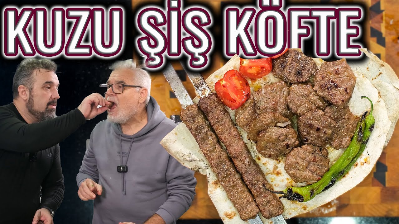 KASAP MEHMET'TEN MUHTEŞEM ÖTESİ "ŞİŞ KUZU KÖFTE" TARİFİ (Mangalda Şişte Kuzu Köfte)