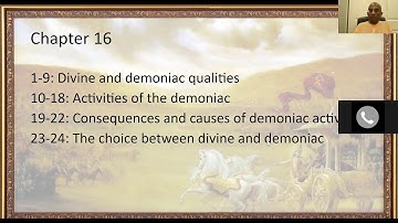 Gita lite course 6 - Chapters 16-18 || Chaitanya Charan