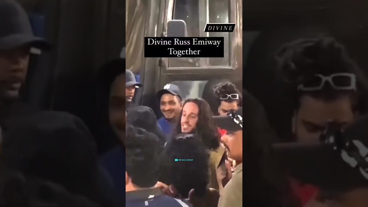 Russ Divine & Emiway bantai spotted together in Mumbai public 