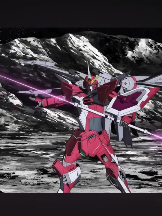 Gundam Seed Freedom movie Infinite Justice Gundam Type II VS Storm God red #gundam