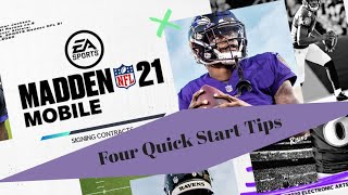 These 4 tips will help you get a quick start in Madden Mobile 21!