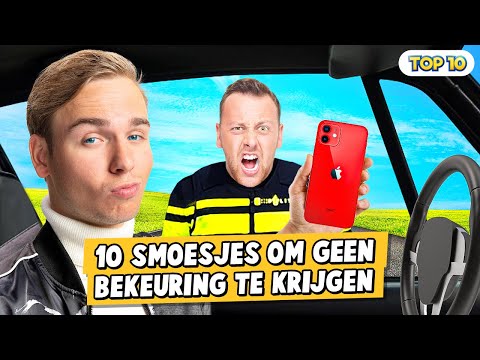 10 SMOESJES OM GEEN BEKEURING TE KRIJGEN!