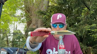 Time Capsule : 1980 Top Moments plus Rough Ryder Reserve RRR-048 Coke Bottle Knife 