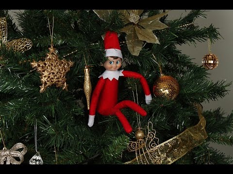 Elf on The Shelf - Hides in the Christmas tree - YouTube