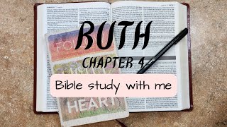 Obedience through suffering brings Jesus to this world | Ruth Chapter 4 Bible study with me