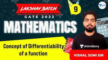 Concept of Differentiability of a Function | L:9 | #Mathematics |  Lakshay Batch | #VishalSoni